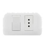 Interruptor simple con tomacorriente 10A – 9/12