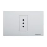 Enchufe hembra simple 10A 250V – Ref. BM064 – MARFIL