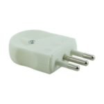 Enchufe macho con tierra 10A convertible – MARFIL