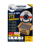 Disco de corte para metal YTS – 4 1/2"